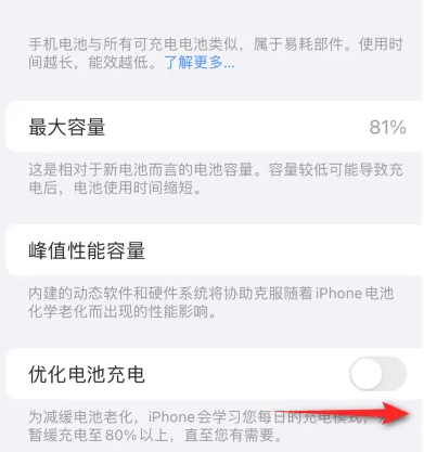 横峰苹果15维修分享iPhone15充电到80%就充不进电了怎么办 