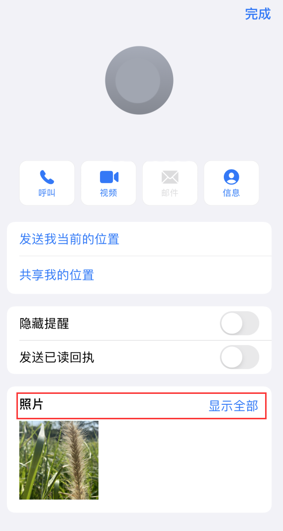 横峰苹果手机维修分享如何快速查找 iMessage 信息中的图片等附件 