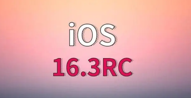 横峰苹果手机维修分享iOS 16.3 RC版升级_iOS 16.3 RC版一键刷机教程 